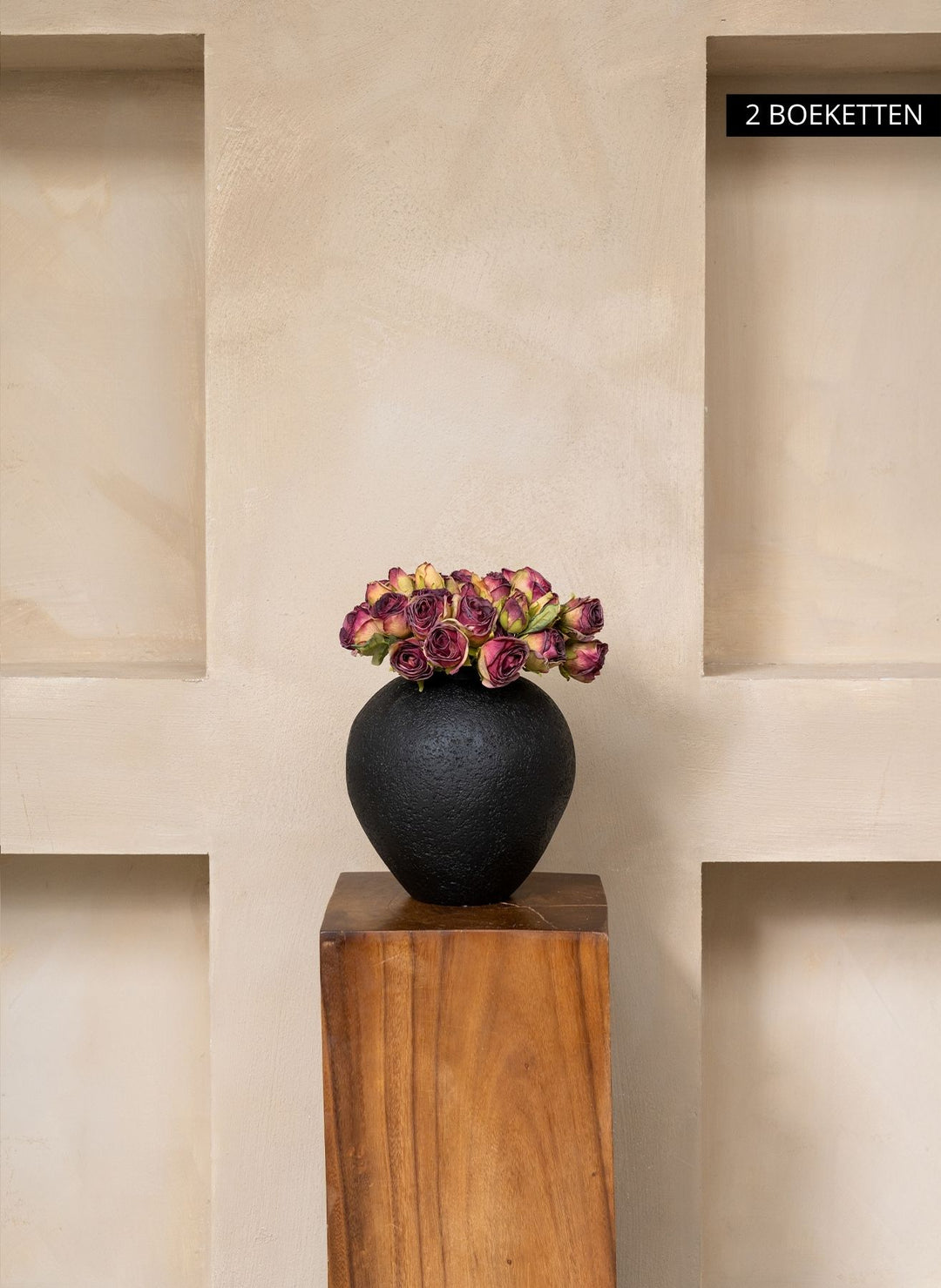 Mini Rozen Boeket - Paars (20 rozen)