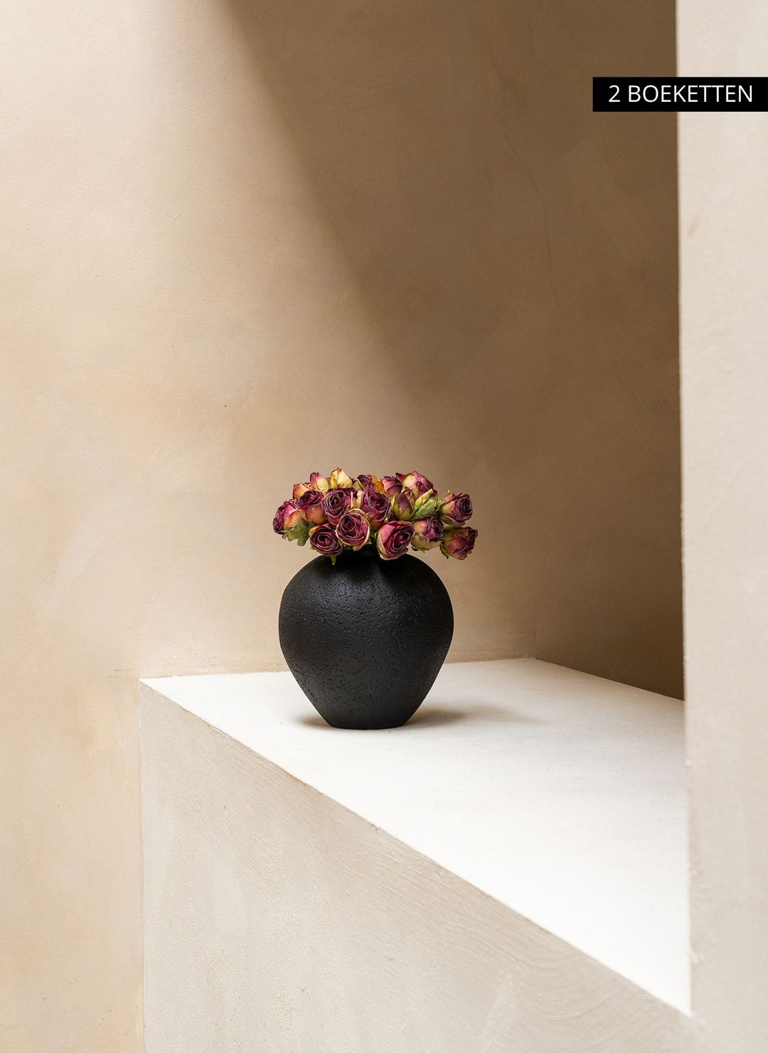 Mini Rozen Boeket - Paars (20 rozen)