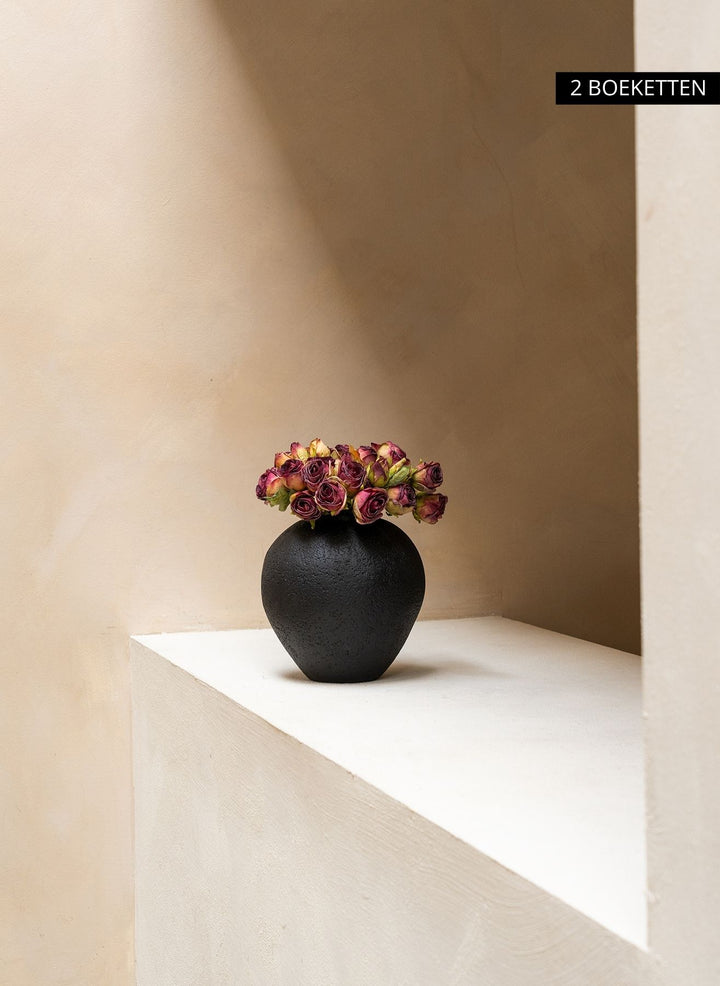 Mini Rozen Boeket - Paars (20 rozen)