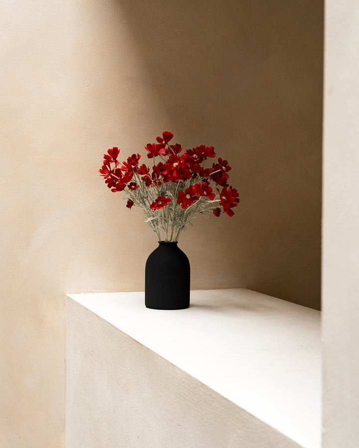 Zijden Madeliefjes (10 stengels) - Rood