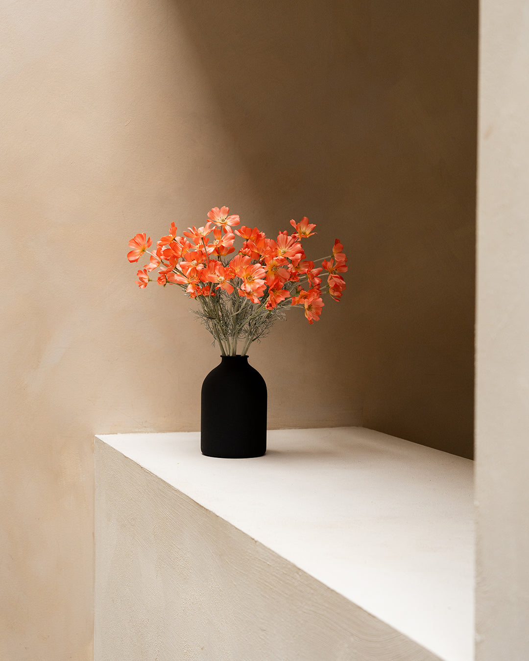 Zijden Madeliefjes (10 stengels) - Oudroze