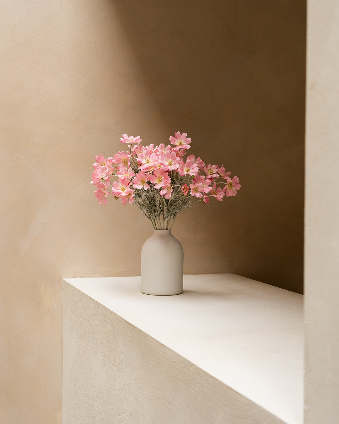 Zijden Madeliefjes (10 stengels) - Roze