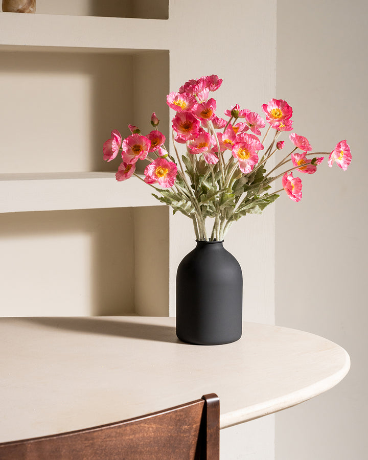 Zijden Klaprozen - Roze (10 stengels)