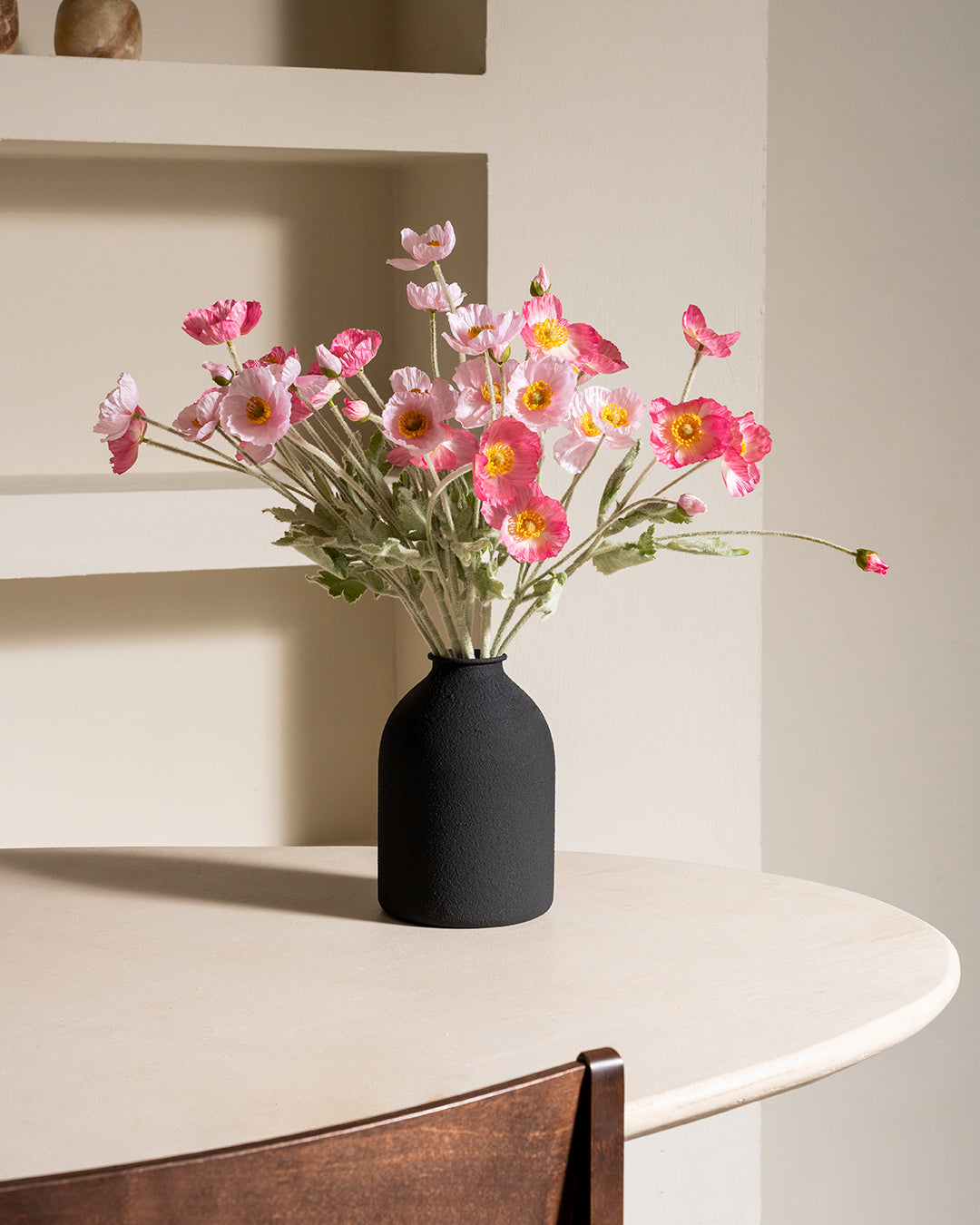 Zijden Klaprozen - Roze Mix (10 stengels)