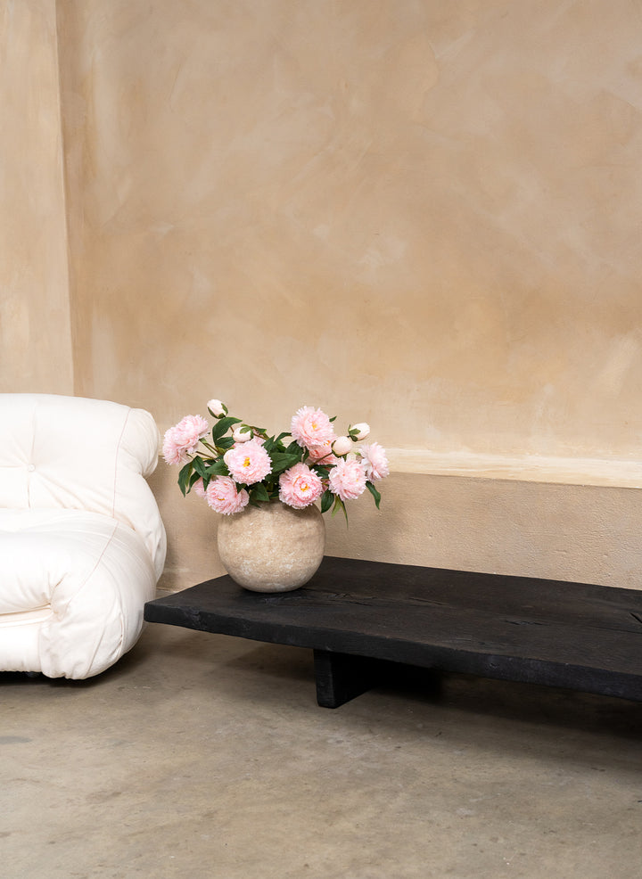 Zijden Pioenrozen - Roze (6 stengels/ 18 bloemhoofdjes)