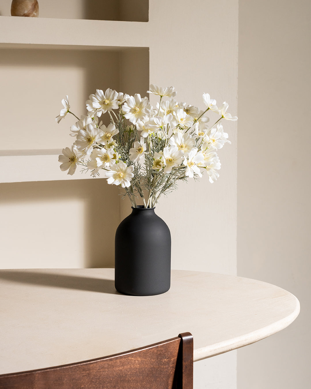 Zijden Madeliefjes (10 stengels) - Wit