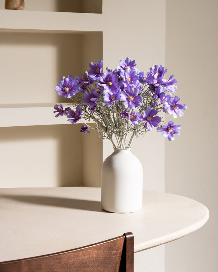 Zijden Madeliefjes (10 stengels) - Paars