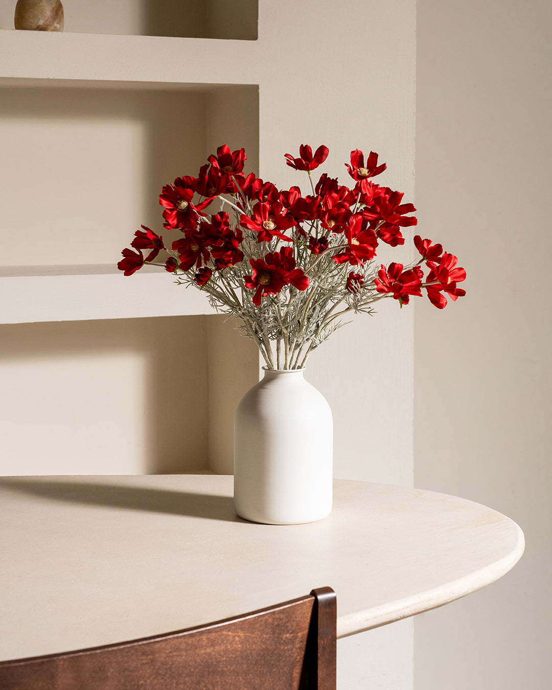 Zijden Madeliefjes (10 stengels) - Rood