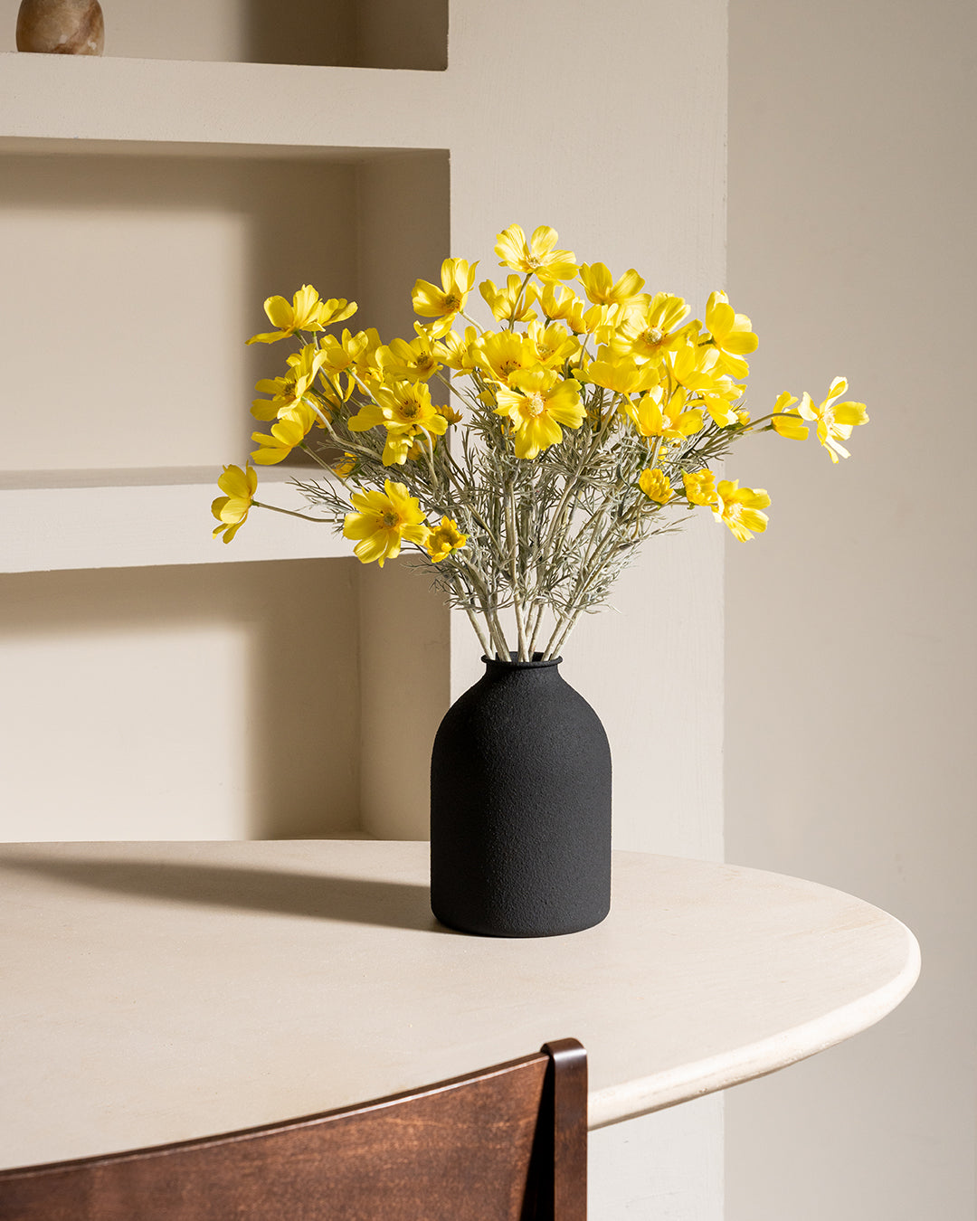 Zijden Madeliefjes (10 stengels) - Geel