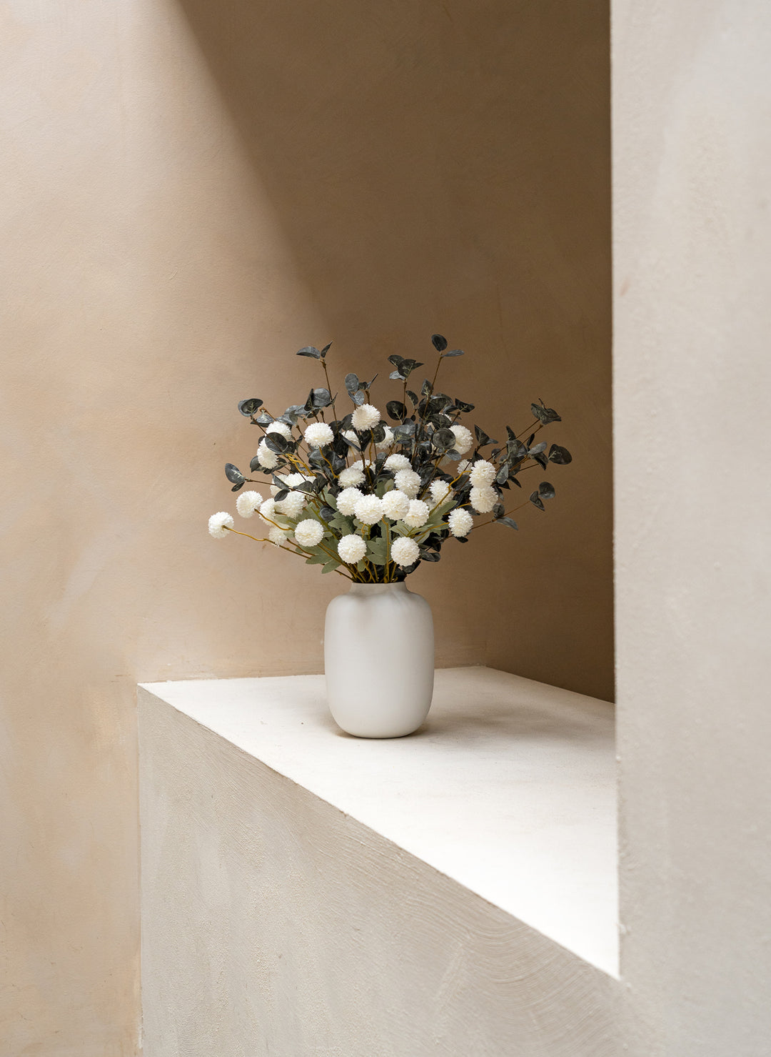 Samengesteld boeket - Groen & Wit