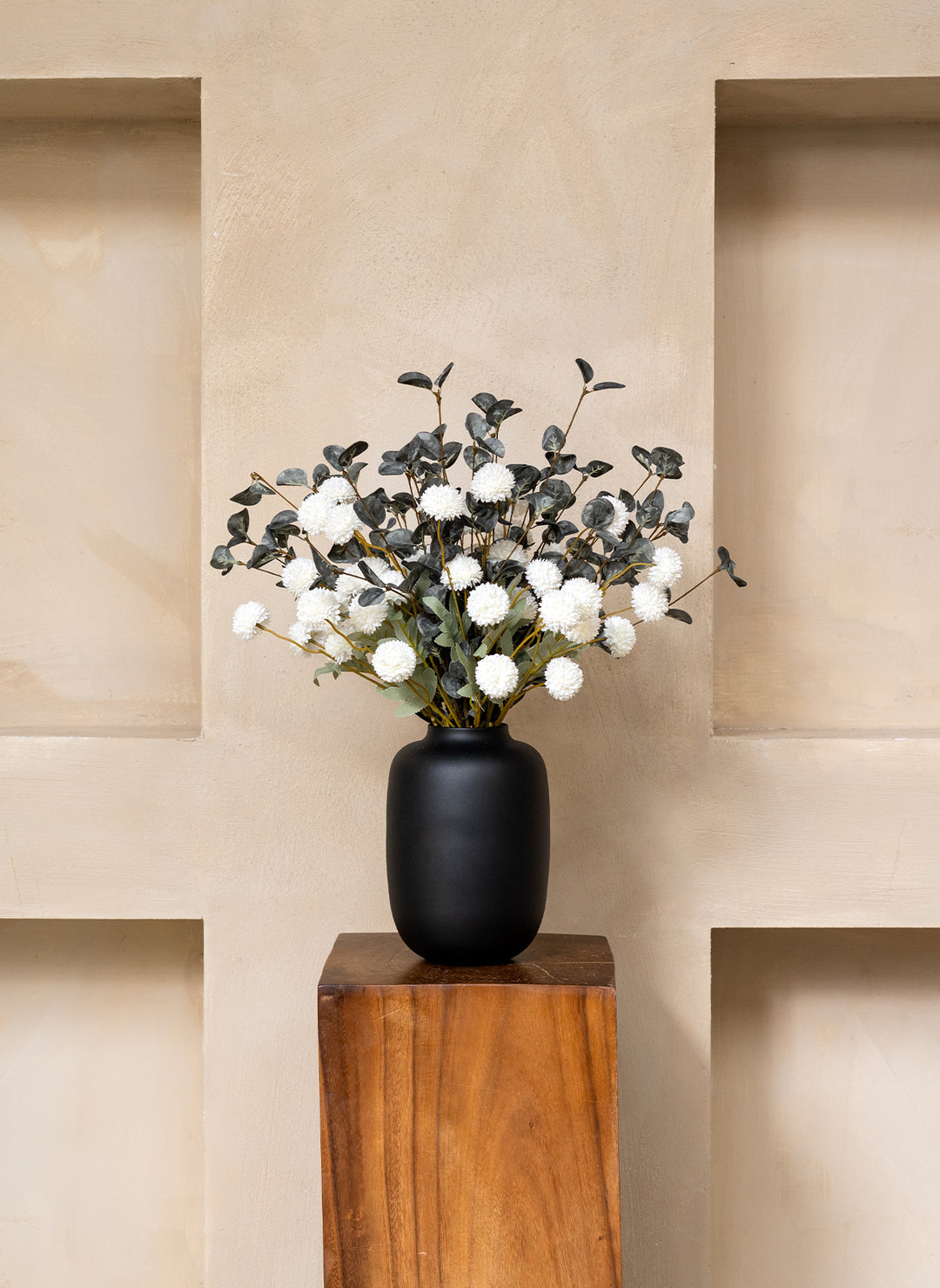 Samengesteld boeket - Groen & Wit