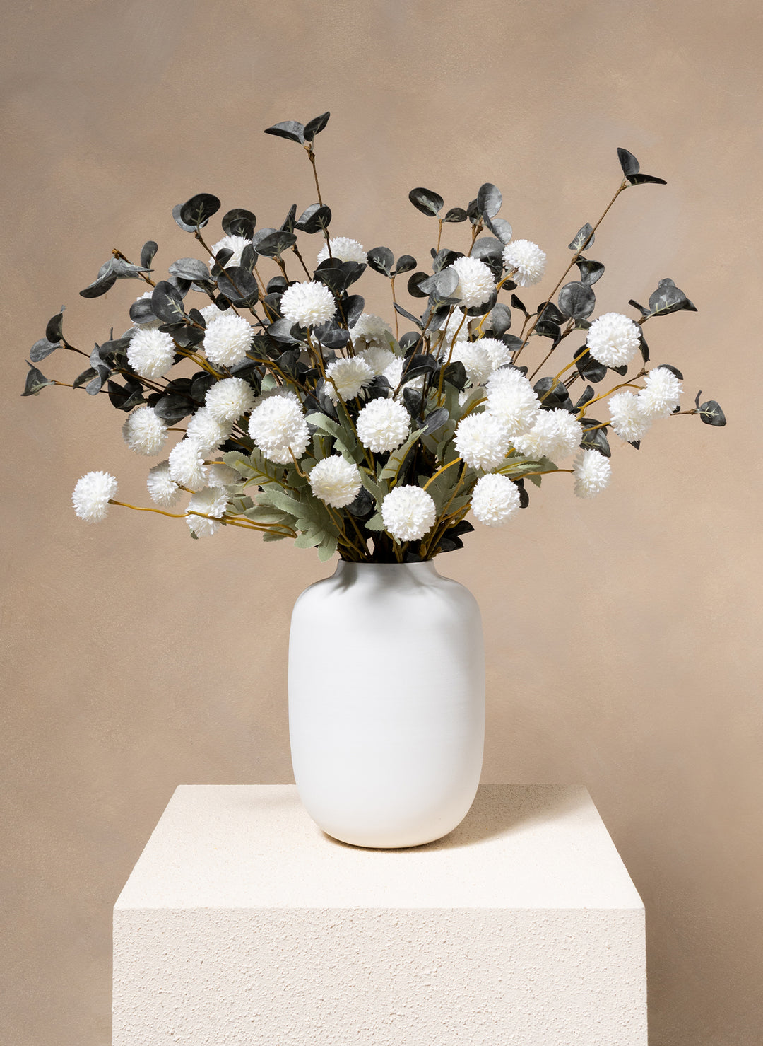 Samengesteld boeket - Groen & Wit