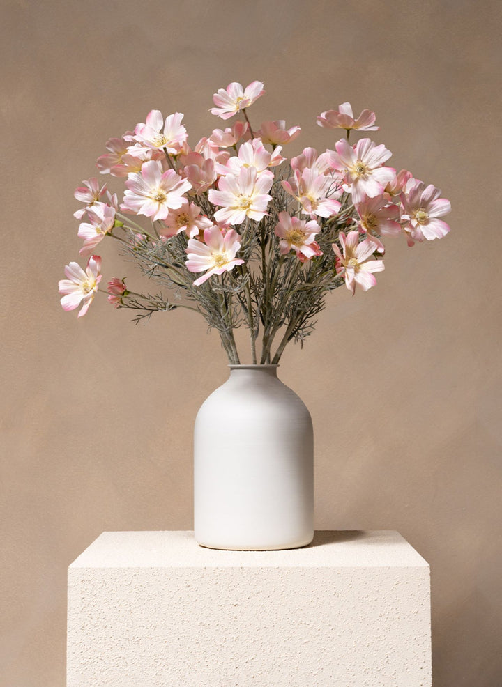 Zijden Madeliefjes (10 stengels) - Lichtroze