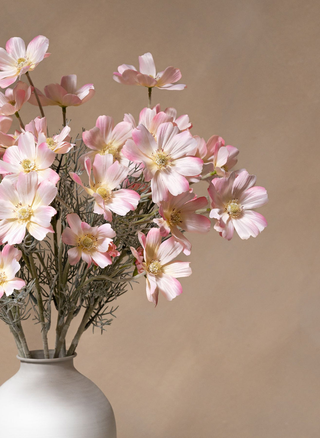 Zijden Madeliefjes (10 stengels) - Lichtroze