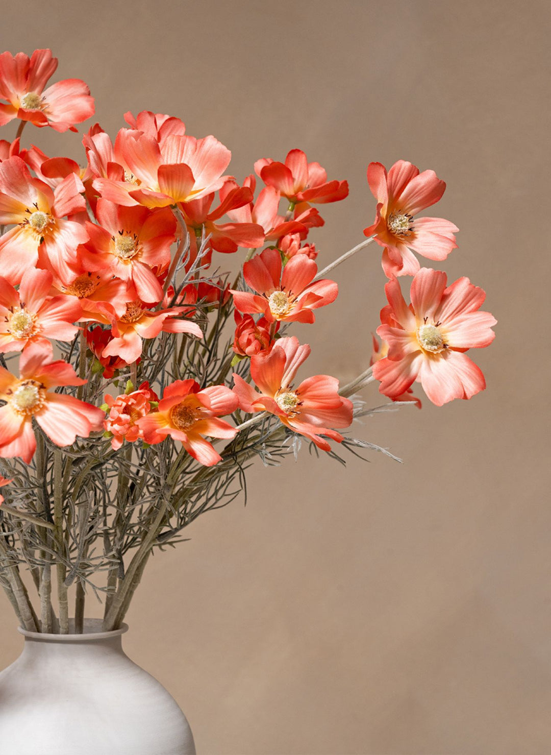 Zijden Madeliefjes (10 stengels) - Oudroze