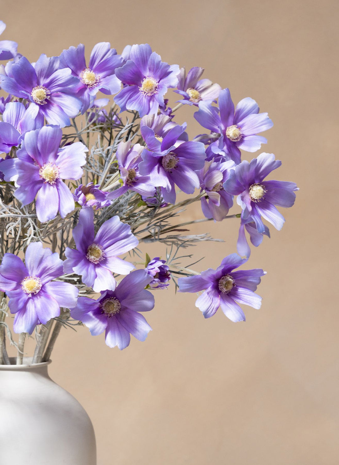 Zijden Madeliefjes (10 stengels) - Paars