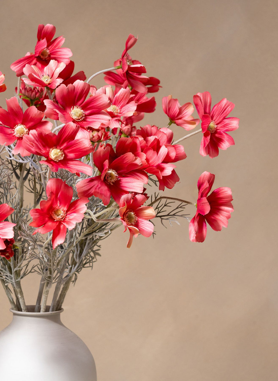 Zijden Madeliefjes (10 stengels) - Fuchsia Roze