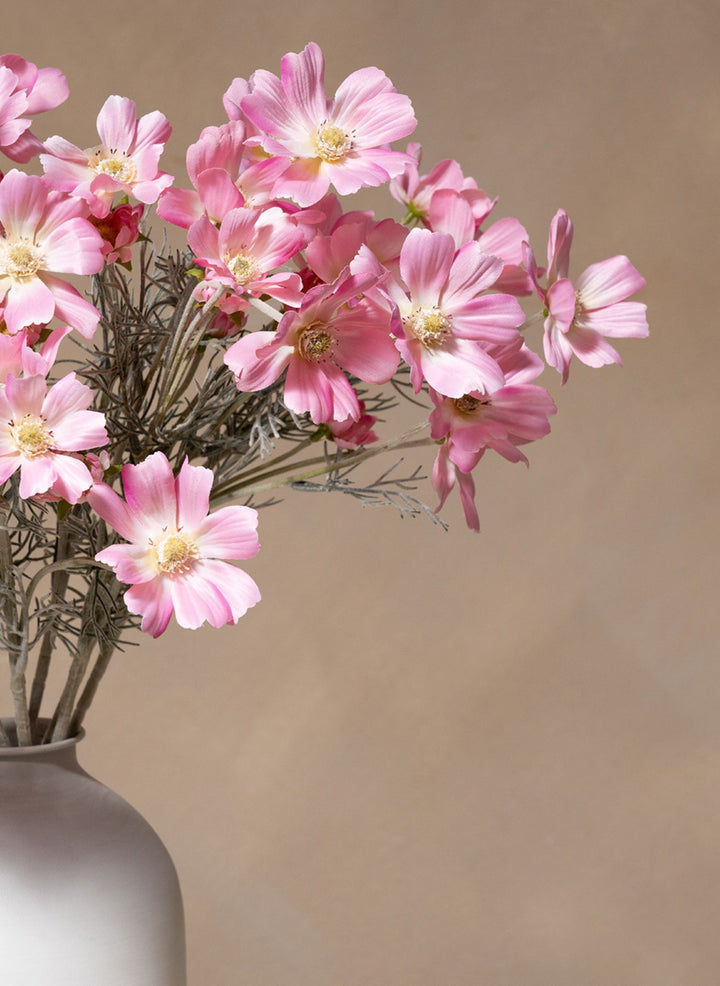 Zijden Madeliefjes (10 stengels) - Roze