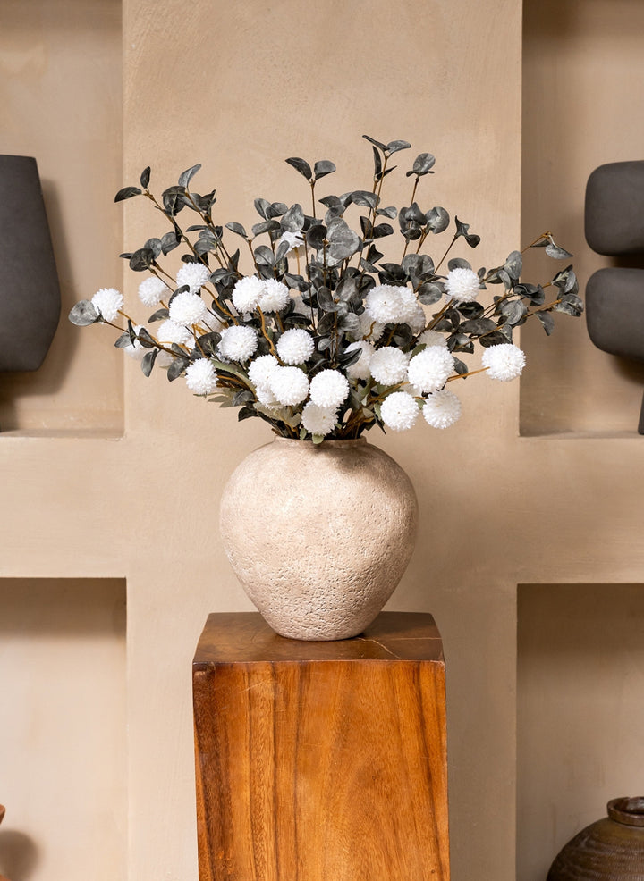 Samengesteld boeket - Groen & Wit