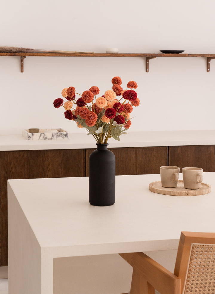 Zijden Kiku Bloemen - Mix (10 stengels/ 50 bloemhoofdjes)