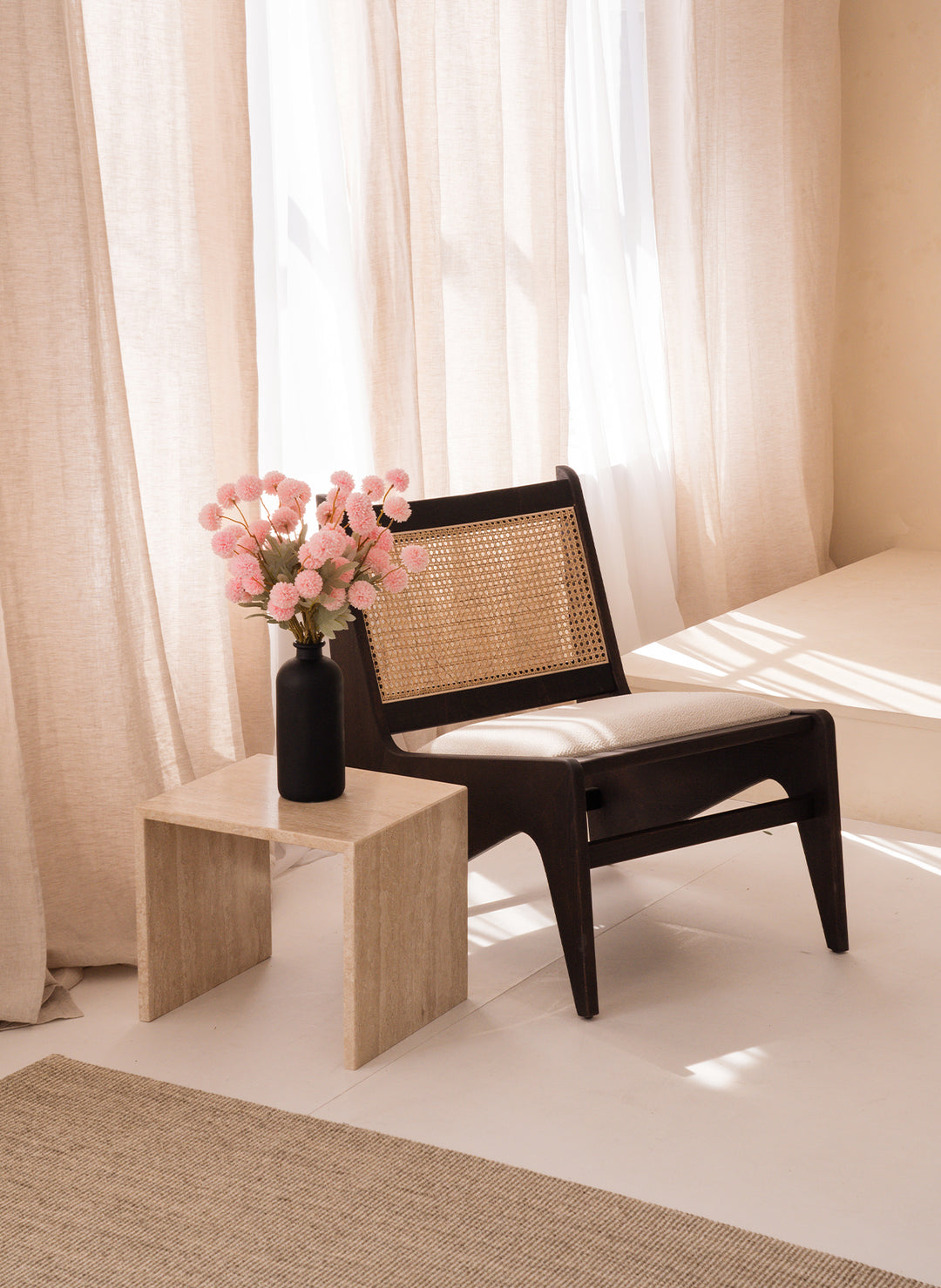 Zijden Kiku Bloemen - Roze (10 stengels/ 50 bloemhoofdjes)