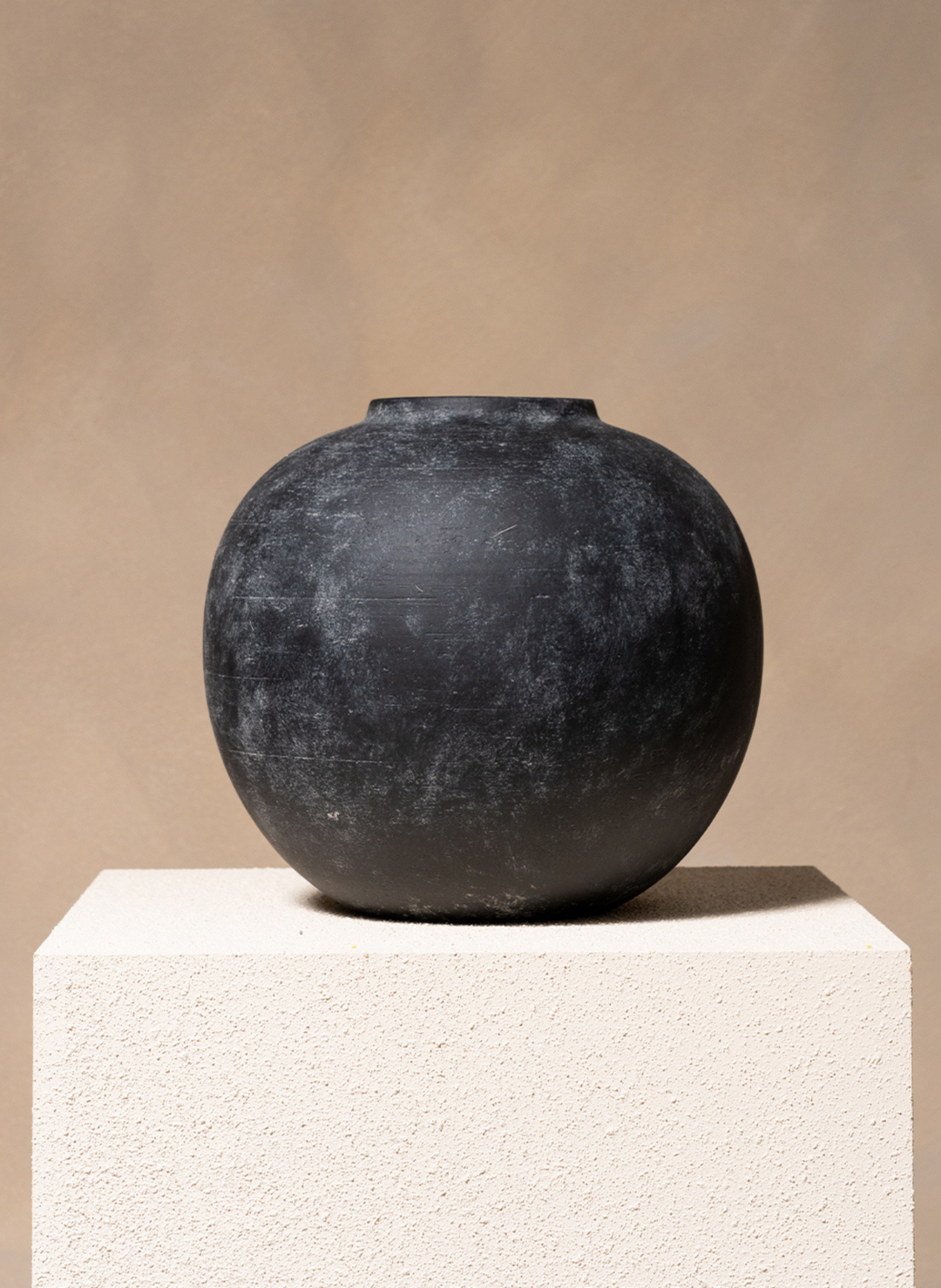 Terra vaas - Zwart