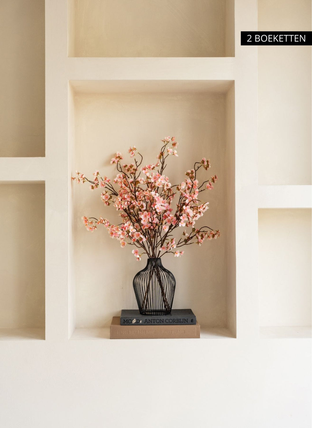 Zijden Bloesem - Oudroze (3 stengels)