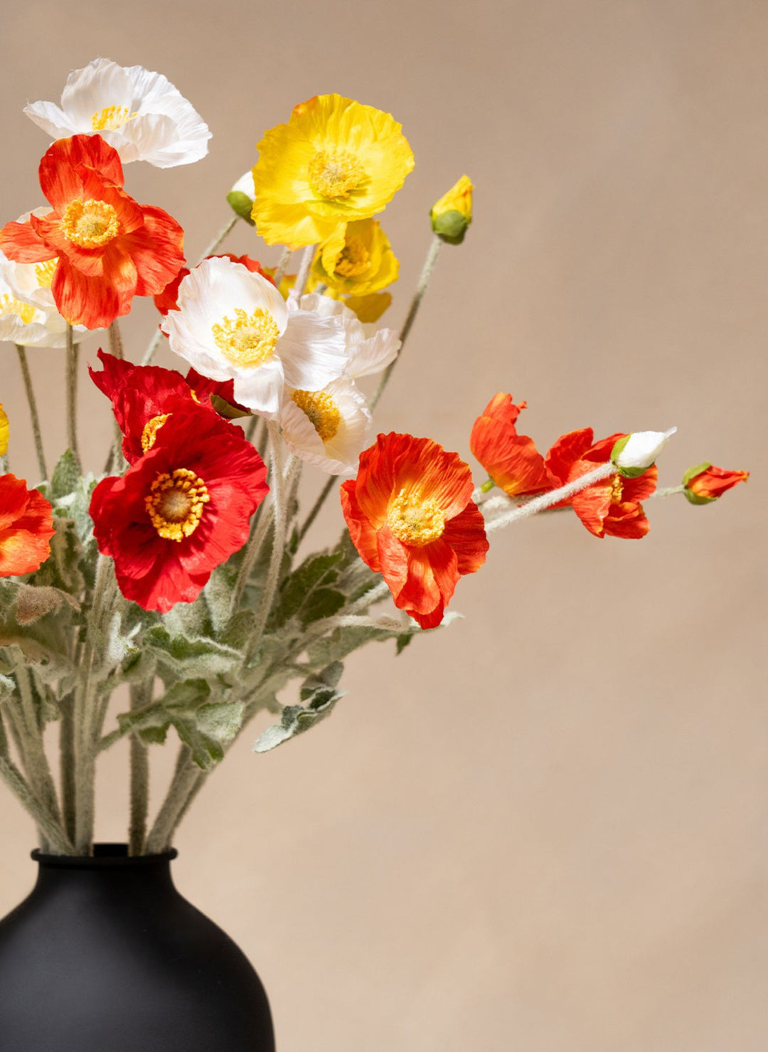 Zijden Klaprozen - Zomer Mix (10 stengels)