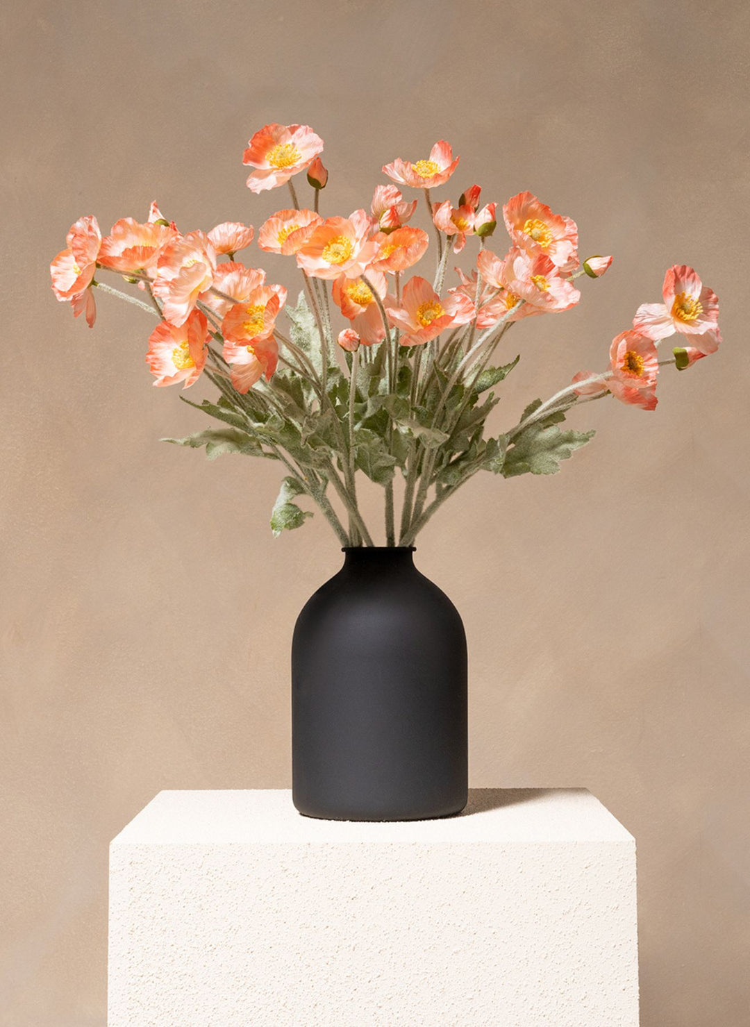 Zijden Klaprozen - Oudroze (10 stengels)