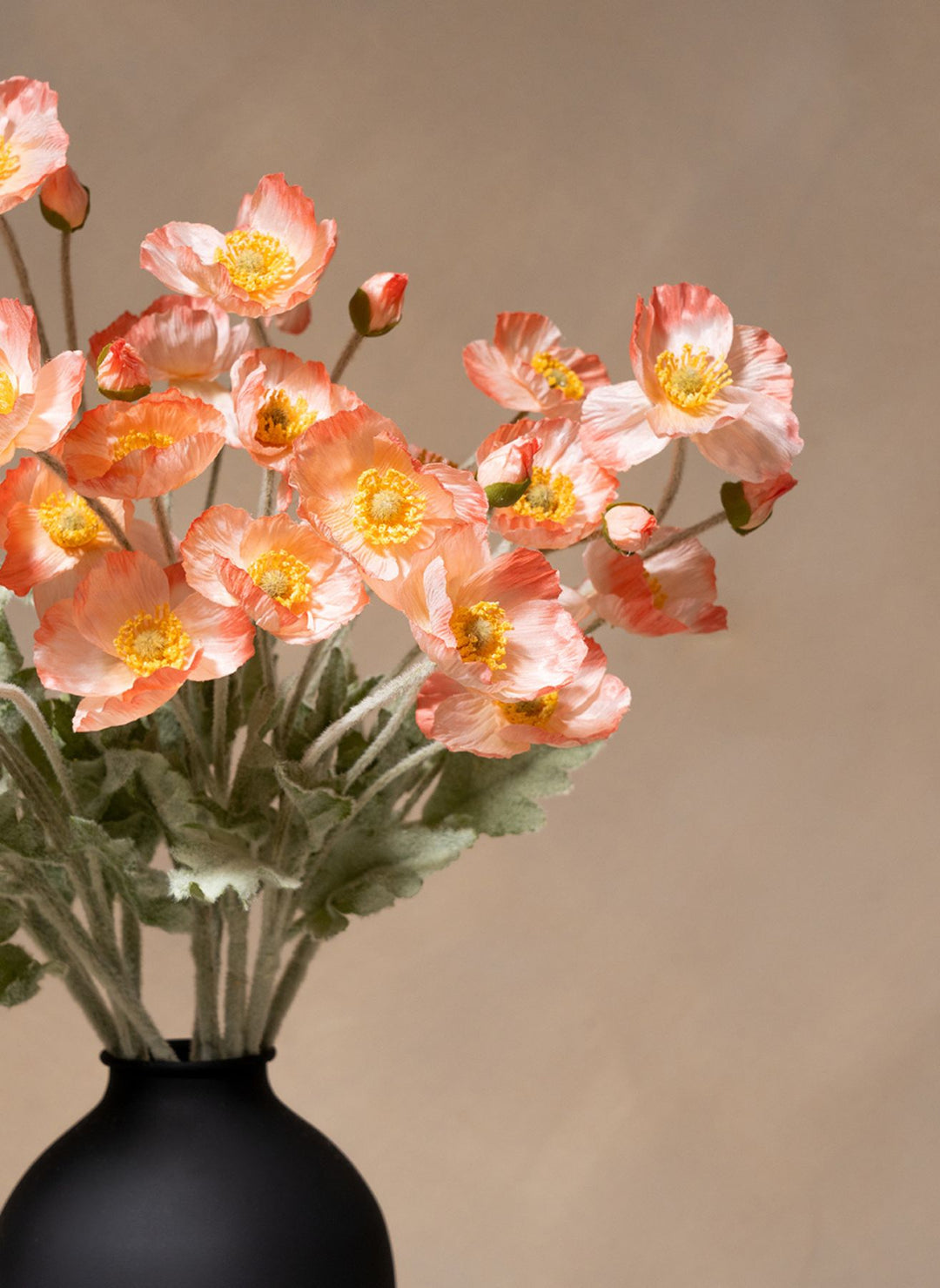 Zijden Klaprozen - Oudroze (10 stengels)