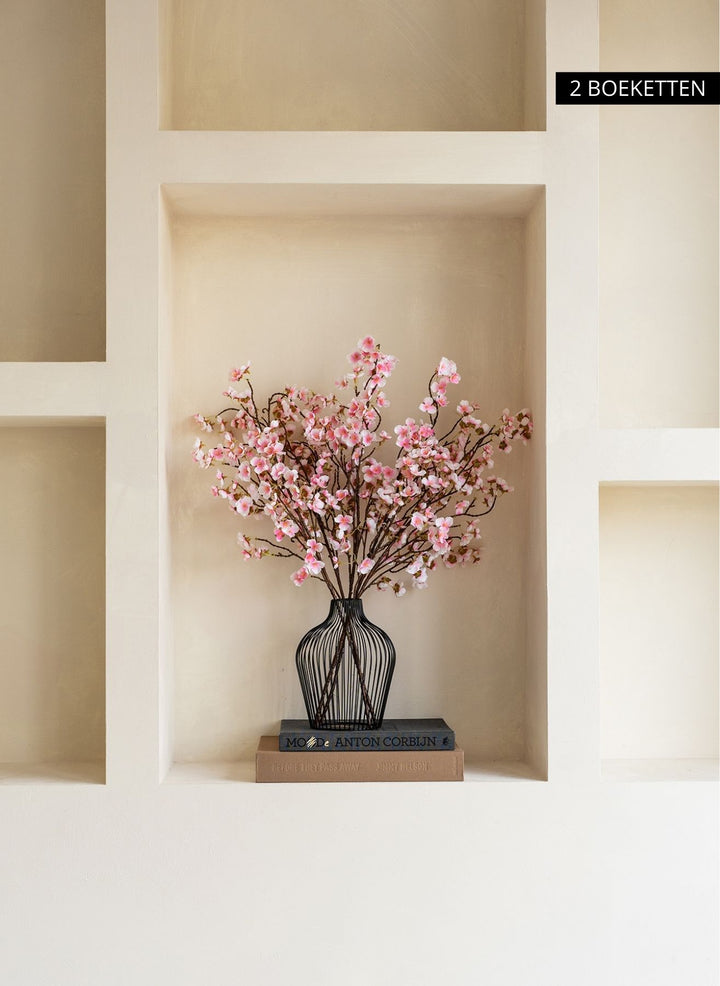 Zijden Bloesem - Roze (3 stengels)