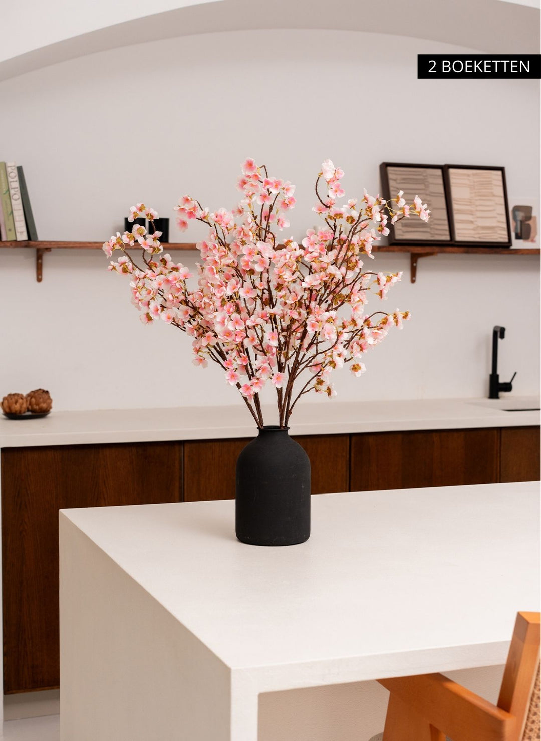 Zijden Bloesem - Roze (3 stengels)