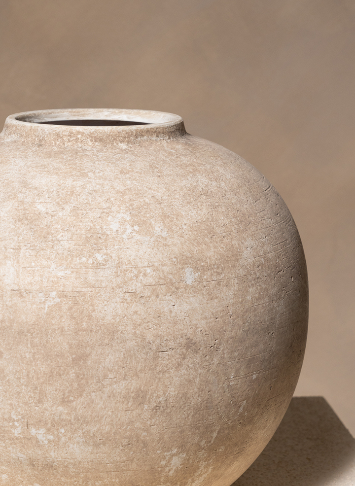 Terra vaas - Beige
