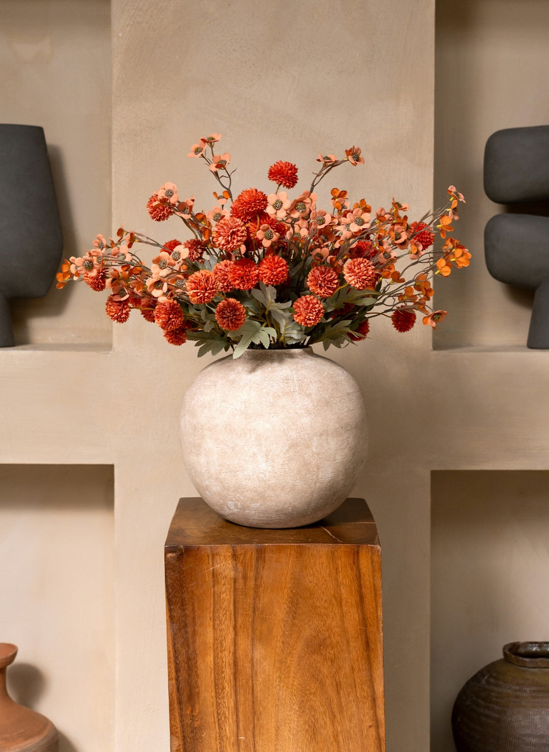 Wax Arrangement - Terracotta