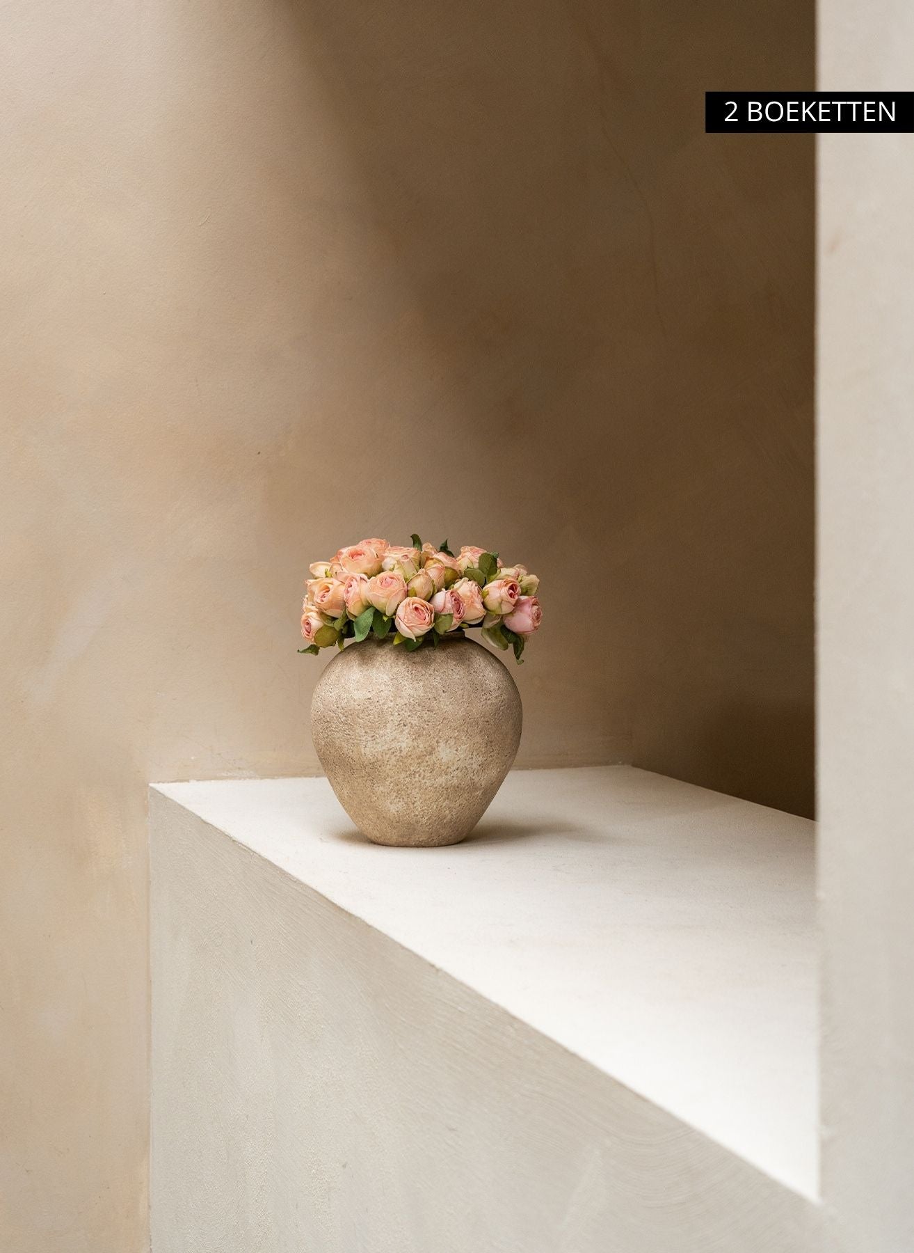 Mini Rozen Boeket - Roze (20 rozen)