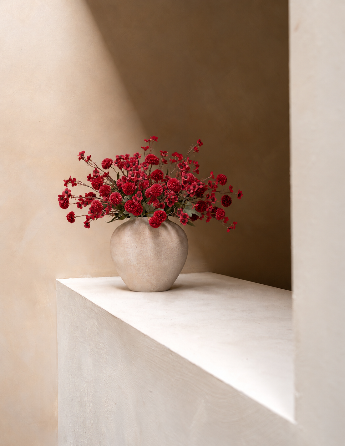 Wax Arrangement - Rood (Gelimiteerde kersteditie)