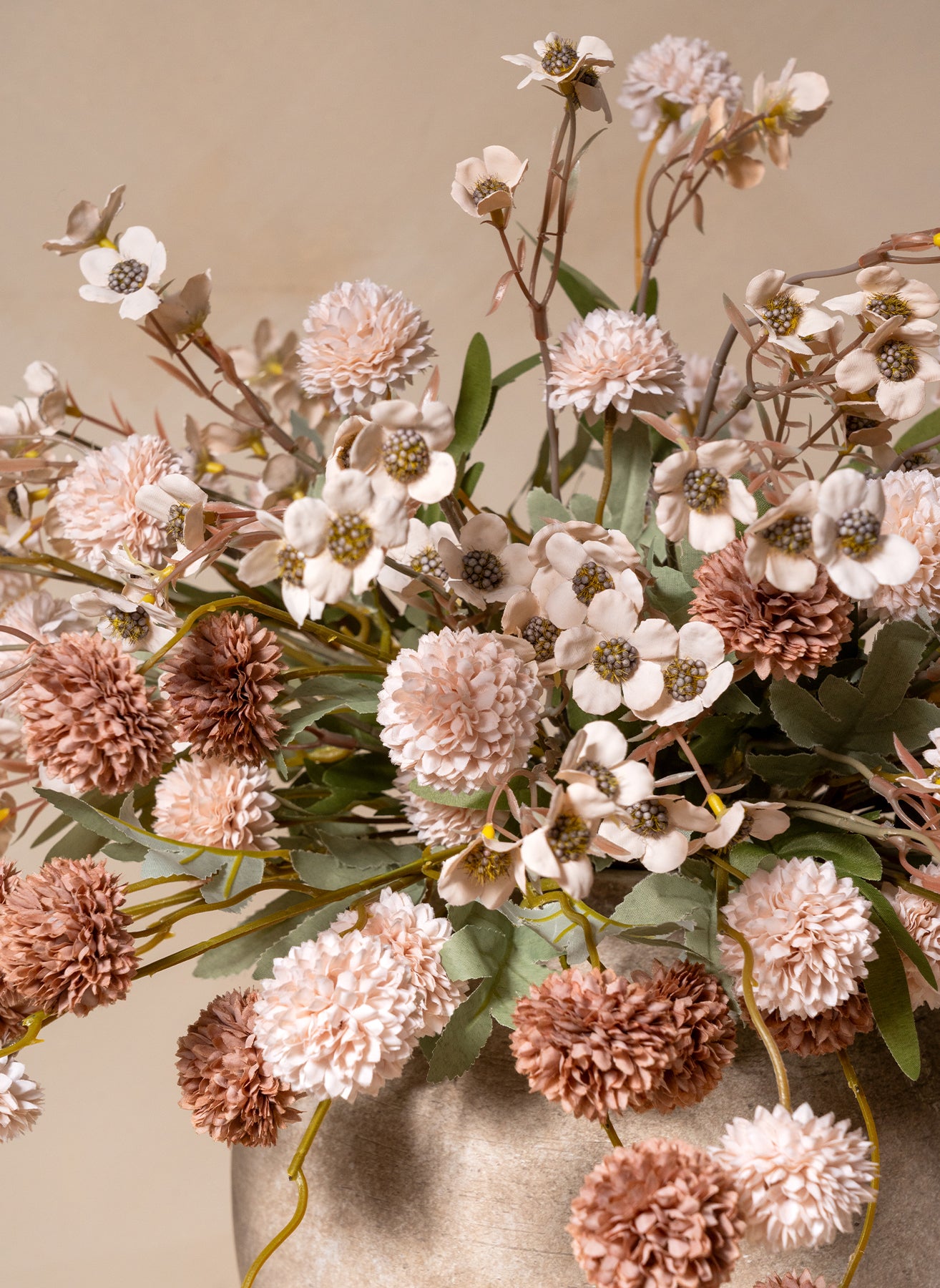 Wax Arrangement - Crème mix