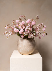 Wax Arrangement - Roze