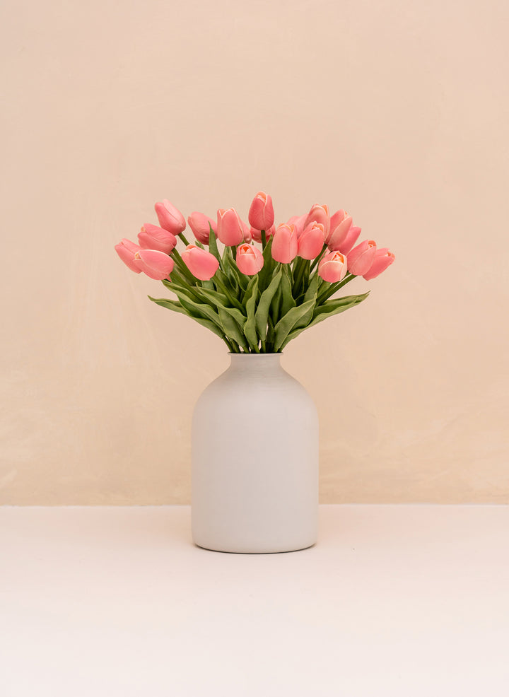 Kunst Tulpen Boeket - Roze (25 stengels)