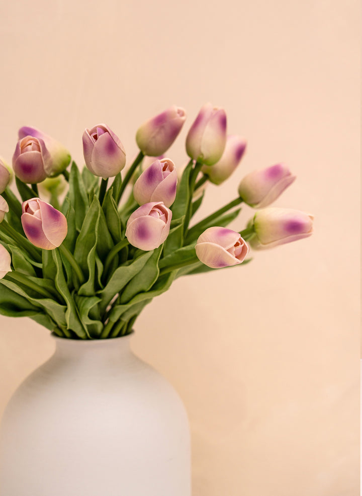 Kunst Tulpen Boeket - Violet (25 stengels)