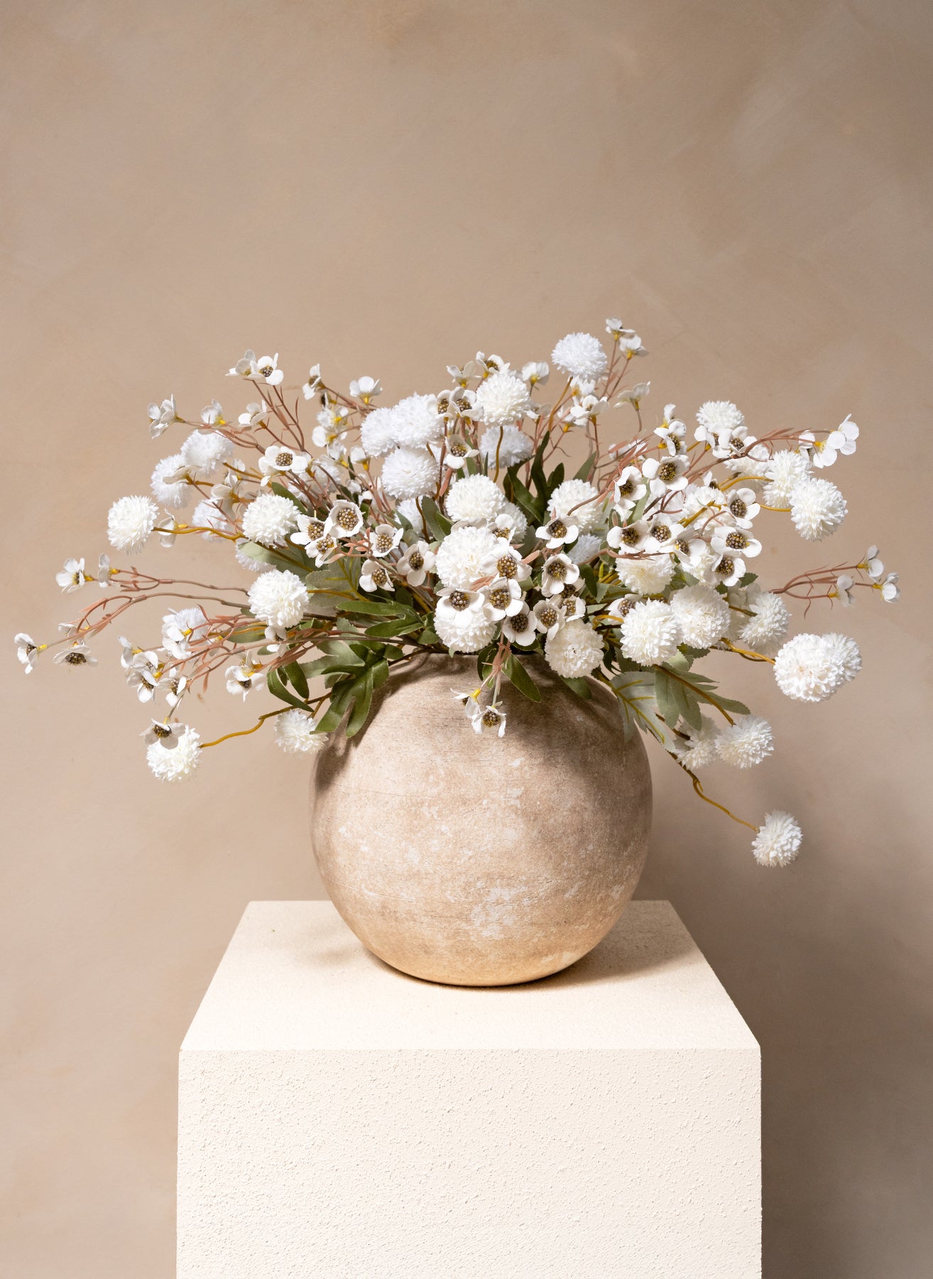 Wax Arrangement - Wit