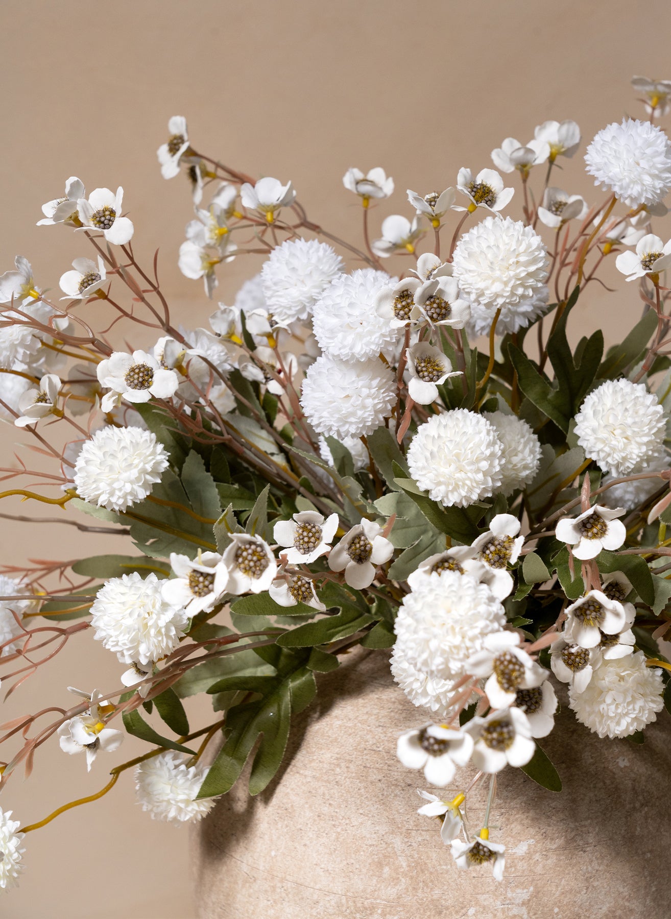 Wax Arrangement - Wit