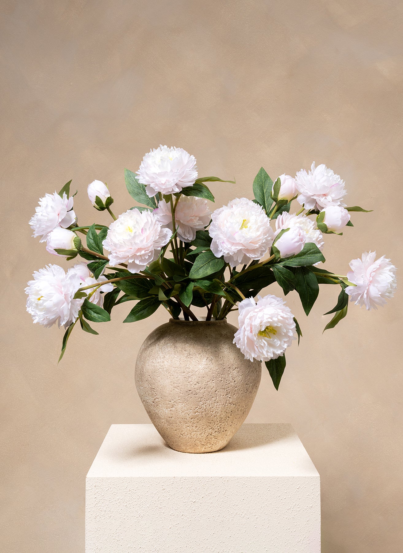 Zijden Pioenrozen - Lichtroze