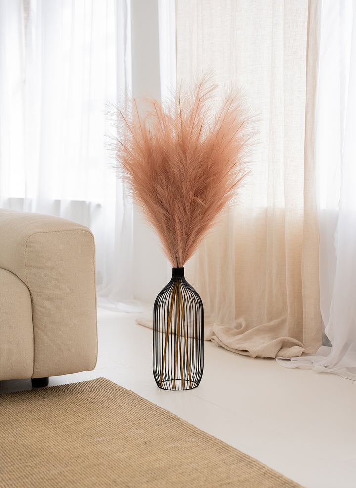 Pampas 110cm (3 stengels)- Oudroze