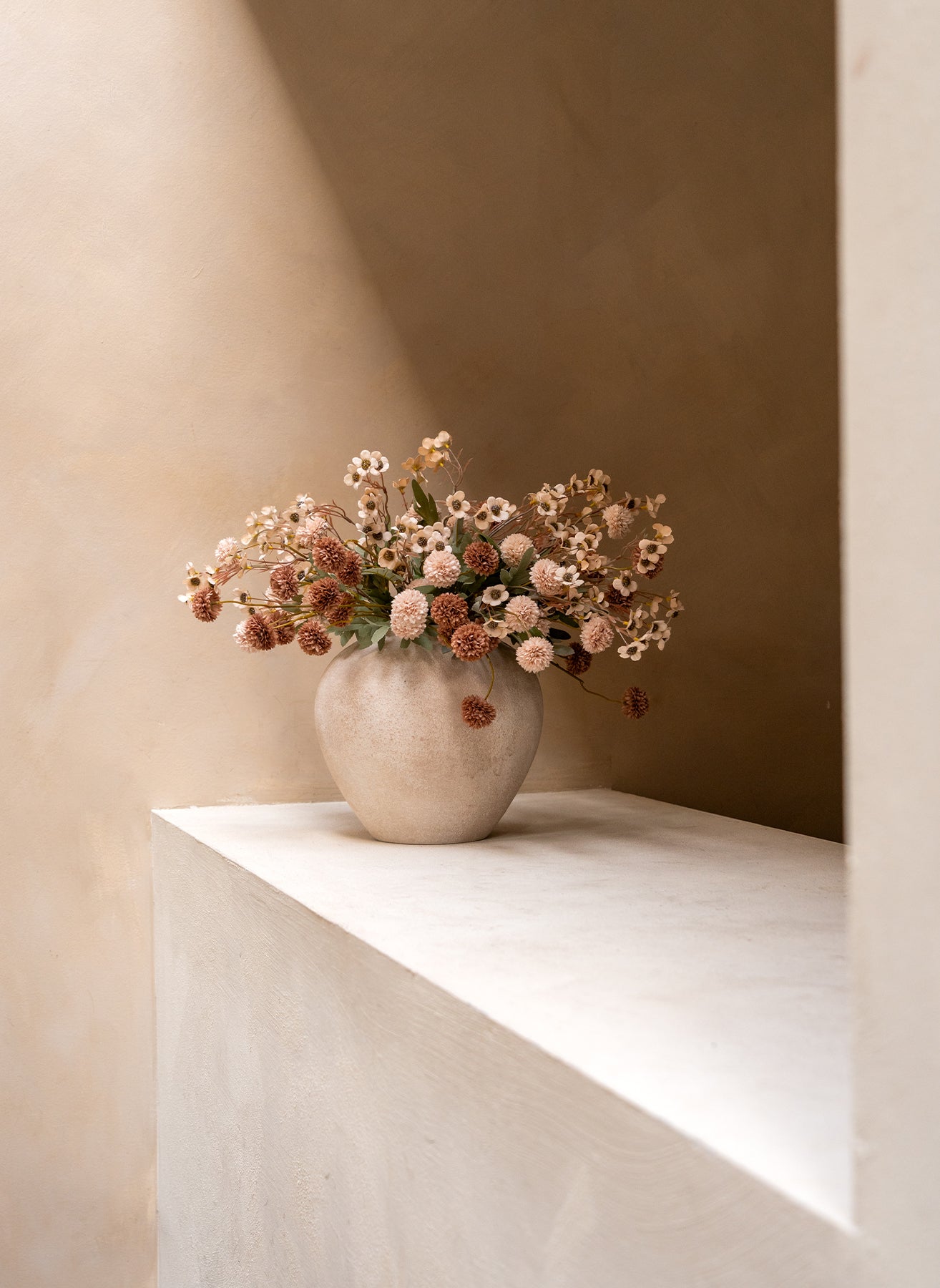 Wax Arrangement - Crème mix