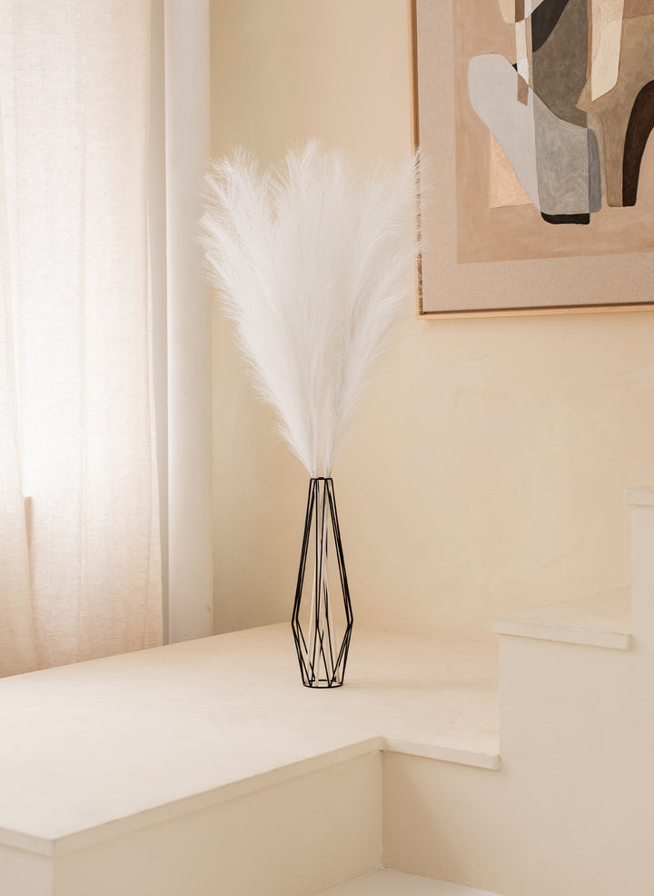 Pampas 110cm (3 stengels) - Wit