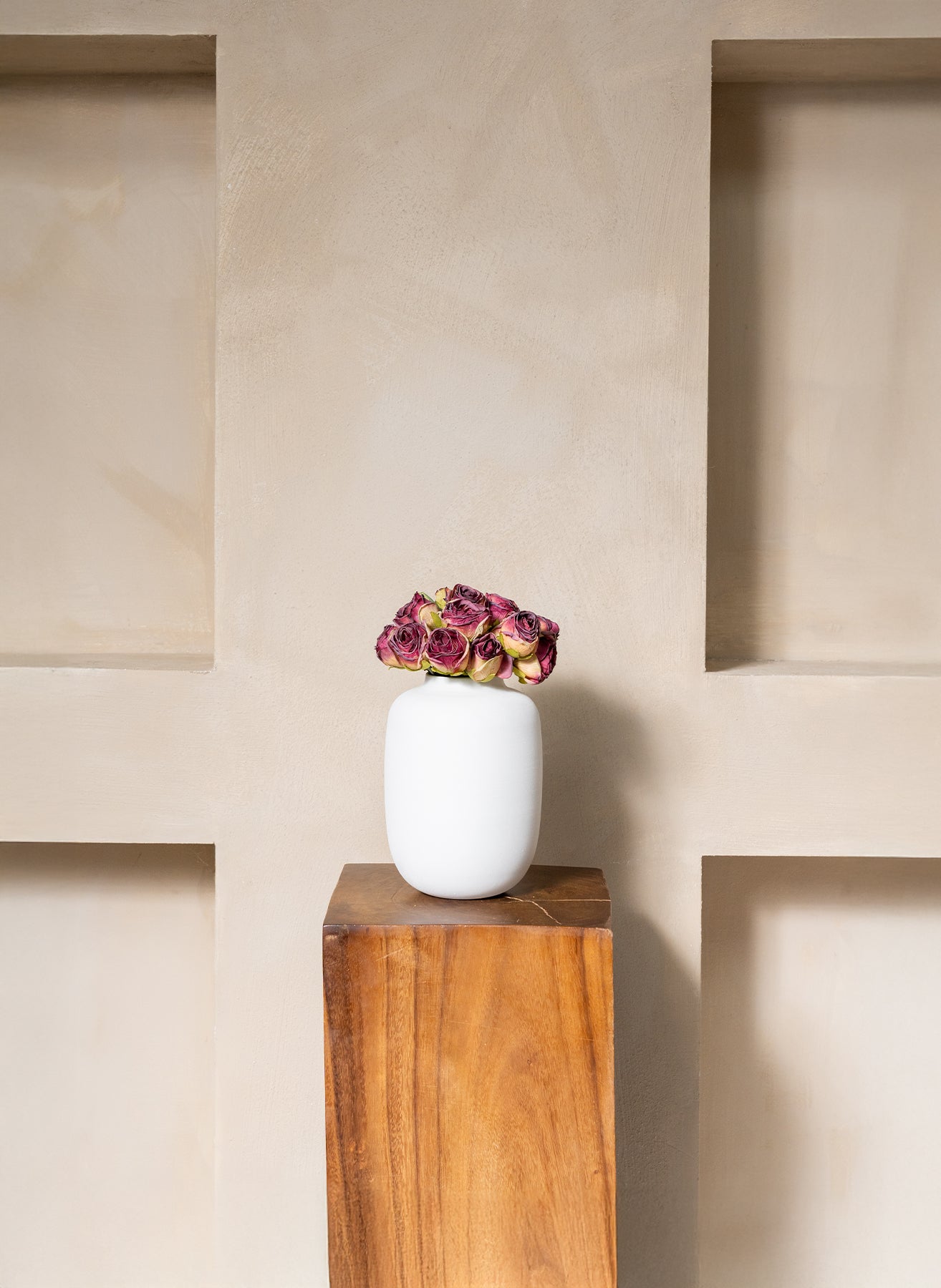 Mini Rozen Boeket - Paars (20 rozen)