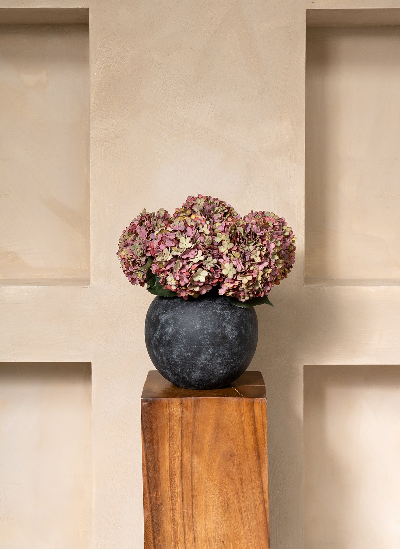 Grote Zijden Hortensia - Paars