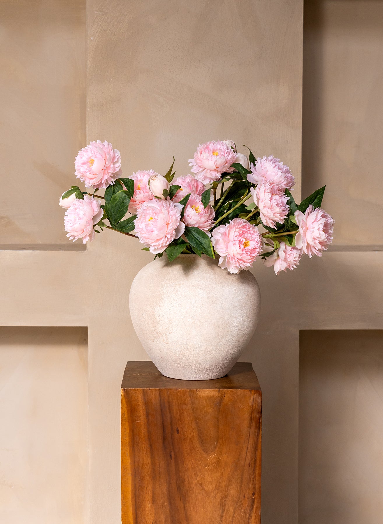 Zijden Pioenrozen - Roze