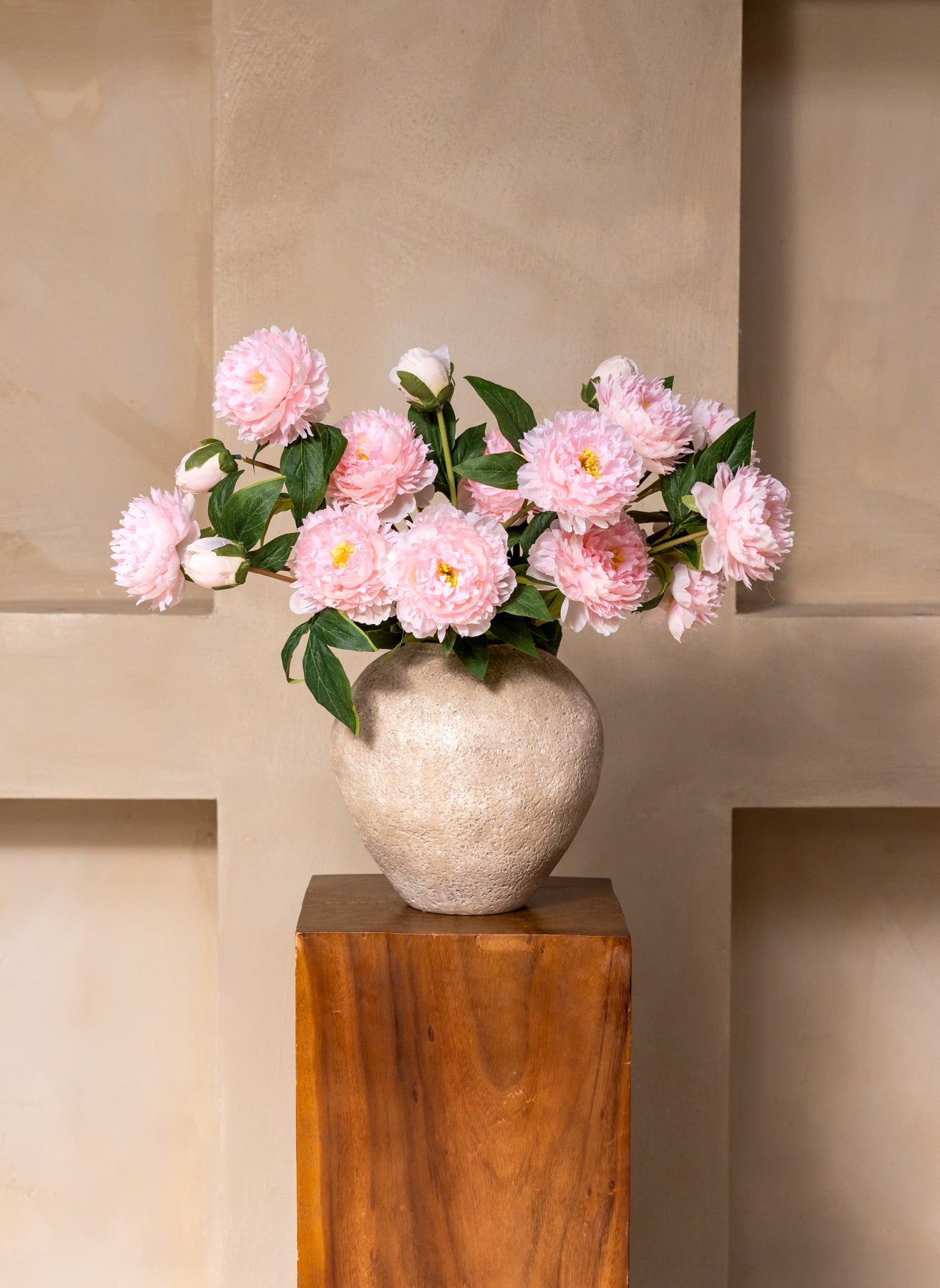 Zijden Pioenrozen - Roze